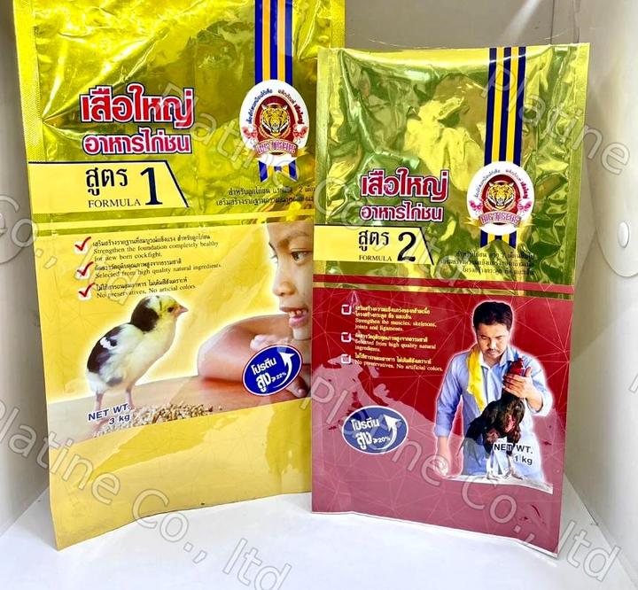 ตัวอย่างซองอาหารสัตว์เลี้ยง พิมพ์ลายแบรนด์ #8 โดยโรงงาน Platinum Packing
